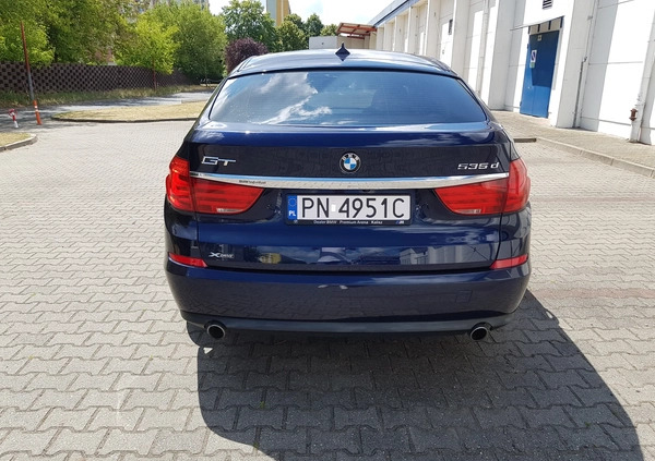 BMW 5GT cena 65000 przebieg: 228000, rok produkcji 2012 z Konin małe 301